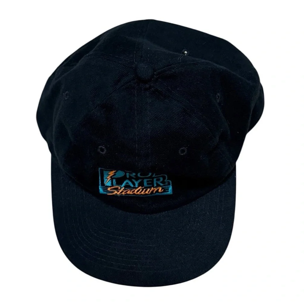 Nissin NFL Miami Dolphins Pro Player Stadium Low Profile Snapback Hat - Picture 4 of 8